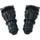 Oil line to tank retainers