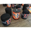 CCE Airquick Inflatable Table, 45 x 55 x 50 cm; Black Top Inflatable Table