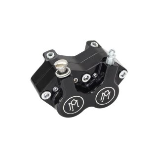 PM, 4-p 125x4S Classic caliper. Black CC