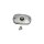 Smooth Master Cylinder Cover With sight glass Chrome