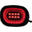 Flat OEM-Style LED Taillight Black reflector Black LED