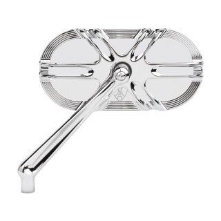 Deep Cut Caged Series Forged Billet Mirror Chrome