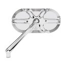 Deep Cut Caged Series Forged Billet Mirror Chrome