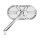 Deep Cut Caged Series Forged Billet Mirror Chrome