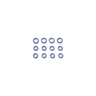 Push Rod Seal Kit, Blue Silicone, small seals