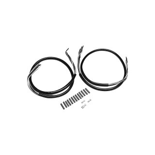 Extended Handlebar Wiring Harness Hand Control Wire Harness 14 connectors, 4 retainer clips