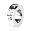mo.switch Mini 1", Polished Push-Button Clamp