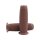 Blaster Grips Brown 1" Cable operated Throttle By Wire