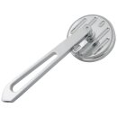 Round Mirror Short stem Chrome