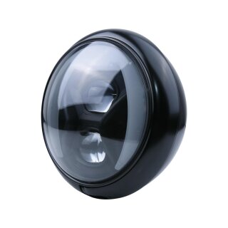 HD-Style Type 8 7" Scheinwerfer Black Reflector LED