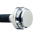 mo.blaze disc LED Bar End Turn Signal Aluminium Polished Clear LED