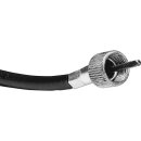 Black Vinyl Speedometer Cable 12mm Nut Black