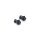 Splined Peg Adapters Gloss Black Gloss