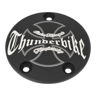 Thunderbike Point Cover Black für Harley Twin Cam 99-17