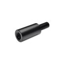 Turn Signal Extension for Rubber Mount Length: 30 mm Black
