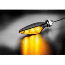 Rhombus S Dark LED Turn Signal Front Left/Rear Right...