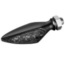 Rhombus S Dark LED Turn Signal Front Left/Rear Right Black Tinted LED