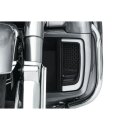LED Tracer Fairing Lower Grills Black White LED