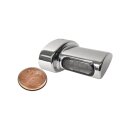 Winglets Mini LED Turn Signals Chrome Smoke LED