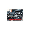 Skull Headers E3 Bomb Outline Exhaust System Show Chrome