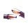 BL 1000 Yellow Bar End Turn Signal Chrome Orange Halogen