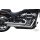 Top Chopp Staggered Curve Higher Exhaust System Show Chrome