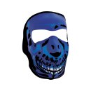 Chrome Skull Neoprene Full Face Mask