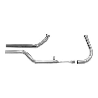 Side By Side Header Chrome 1,75"