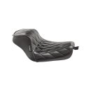 Sprocket Diamond Stitch Seat Black Vinyl