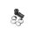 Heavy Duty Polyurethane Handlebar Damper Kit Black Chrome