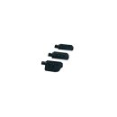Trident Large ISO Pegs Black, Gloss