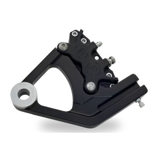 PM, rear caliper bracket, 11.5". Black