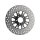 Supercharger 2-Piece Brake Rotor Black Right