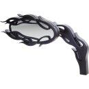 Flamed Micro Mirror Black, Powder Coated