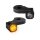 NANO Series LED Turn Signals Black Anodized Smoke LED