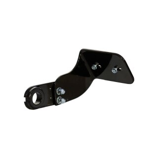Medium Seitlicher Kennzeichenhalter Black Gloss