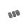ISO Peg Replacement Rubber Black