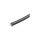 Clear and Black Coated Brake Line Roll Black Vinyl 300"