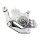 PM, Vintage caliper bracket, 11.8" front left. Chrome