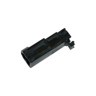 AMP 040 Series 2-Wire Cap Housing Black