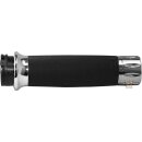 Custom Contour Rival Grips Black Chrome 1&quot  Cable...