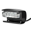 LED License Plate Light Black