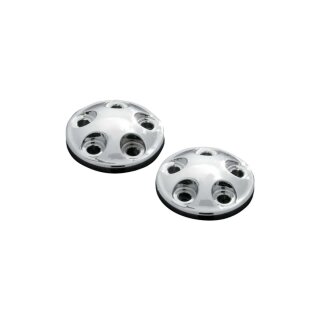 Domed End Caps for Stiletto Pegs Chrome