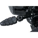 Splined Passenger Peg & Board Adapter Gloss Black Gloss