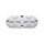 Cross Inpsection Cover Aluminium Polished