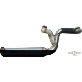 Outline Bomb Kev t Style Exhaust System Chrome Satin