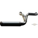 Outline Bomb Kev t Style Exhaust System Chrome Satin