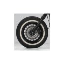 Nitro 18 Wheel Black 23" 3,50" ABS Single Flange Front