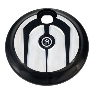 PM, Scallop Touring fuel tank door cover. Contrast Cut