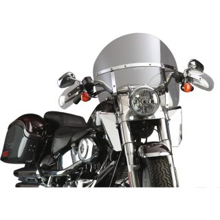 Switchblade Chopped Quick Release Windshield Light Smoke